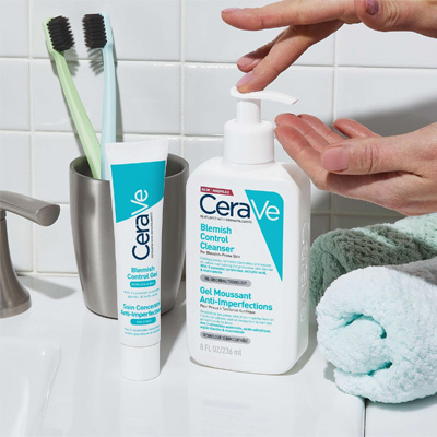 Cerave Blemish Control Cleanser และ Cerave Control Gel